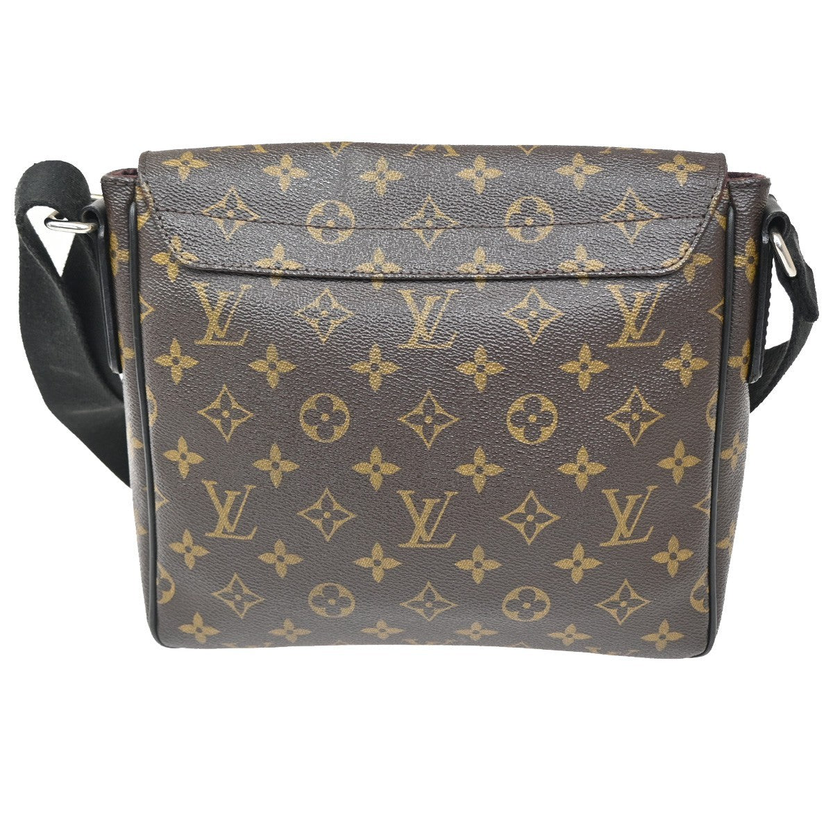 Louis Vuitton District Messenger Bag Macassar Monogram Canvas Brown Canvas Shoulder Bag Bag (Authentic Pre-Loved)