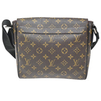 Louis Vuitton District Messenger Bag Macassar Monogram Canvas Brown Canvas Shoulder Bag Bag (Authentic Pre-Loved)