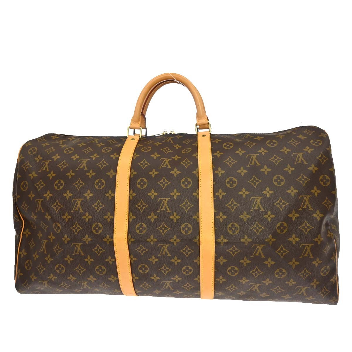 Louis Vuitton Louis Vuitton Keepall Bag Monogram Canvas Brown Canvas Travel Bag Bag (Pre-Loved)