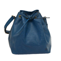 Louis Vuitton Louis Vuitton Petit Noe Handbag Epi Leather Blue Leather Shoulder Bag Bag (Pre-Loved)