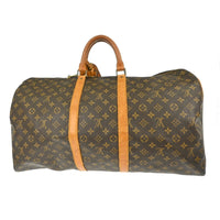 Louis Vuitton Louis Vuitton Keepall Bag Monogram Canvas Brown Canvas Travel Bag Bag (Pre-Loved)