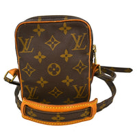 Louis Vuitton Danube Handbag Monogram Canvas Brown Canvas Shoulder Bag Bag (Pre-Loved)