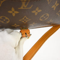 Louis Vuitton Sologne Handbag Monogram Canvas Brown Canvas Shoulder Bag Bag (Authentic Pre-Loved)