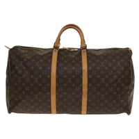 Louis Vuitton Keepall Bag Monogram Canvas Brown Canvas Bag (Pre-Loved)