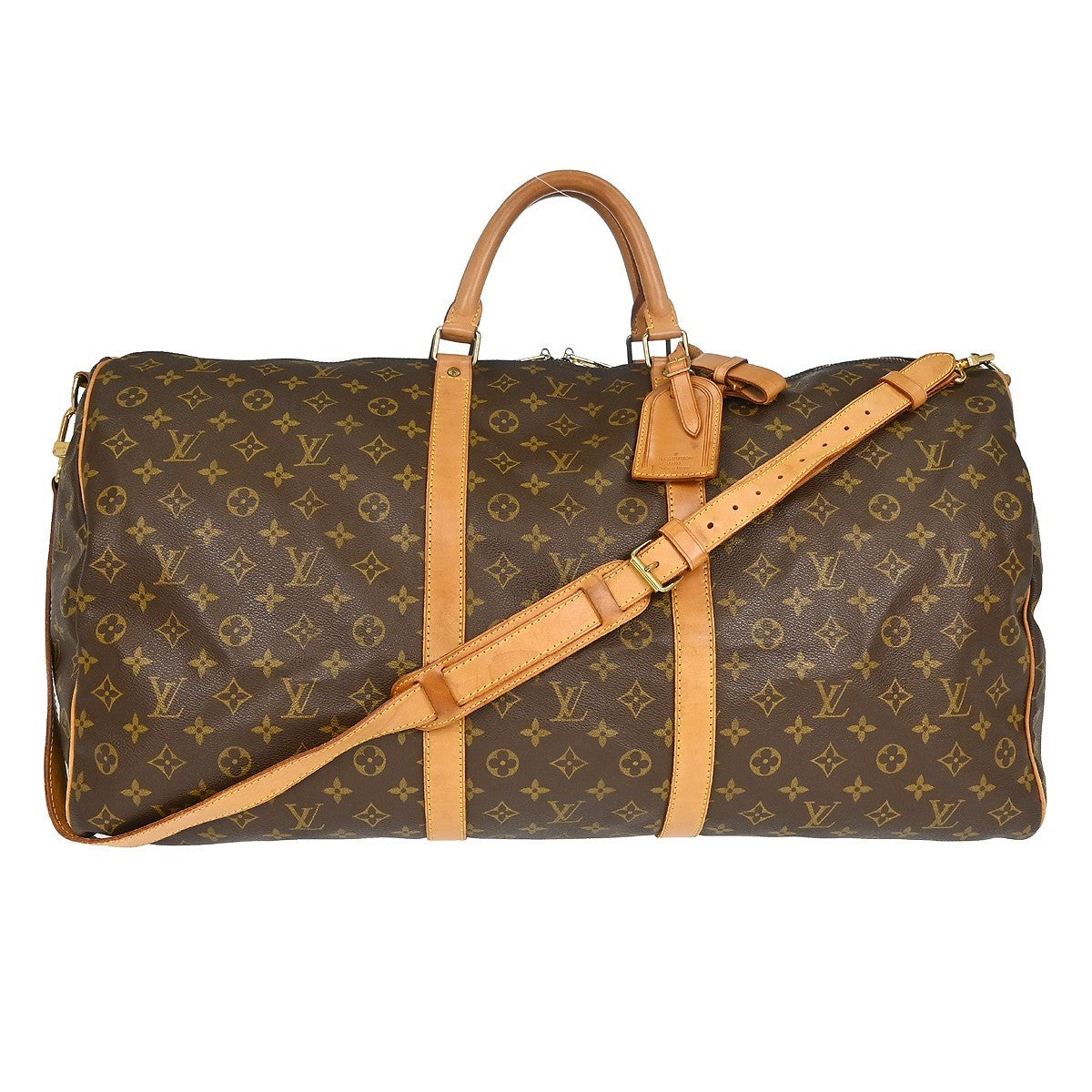 Louis Vuitton Louis Vuitton Keepall Bandouliere Bag Monogram Canvas Brown Canvas Travel Bag Bag (Pre-Loved)