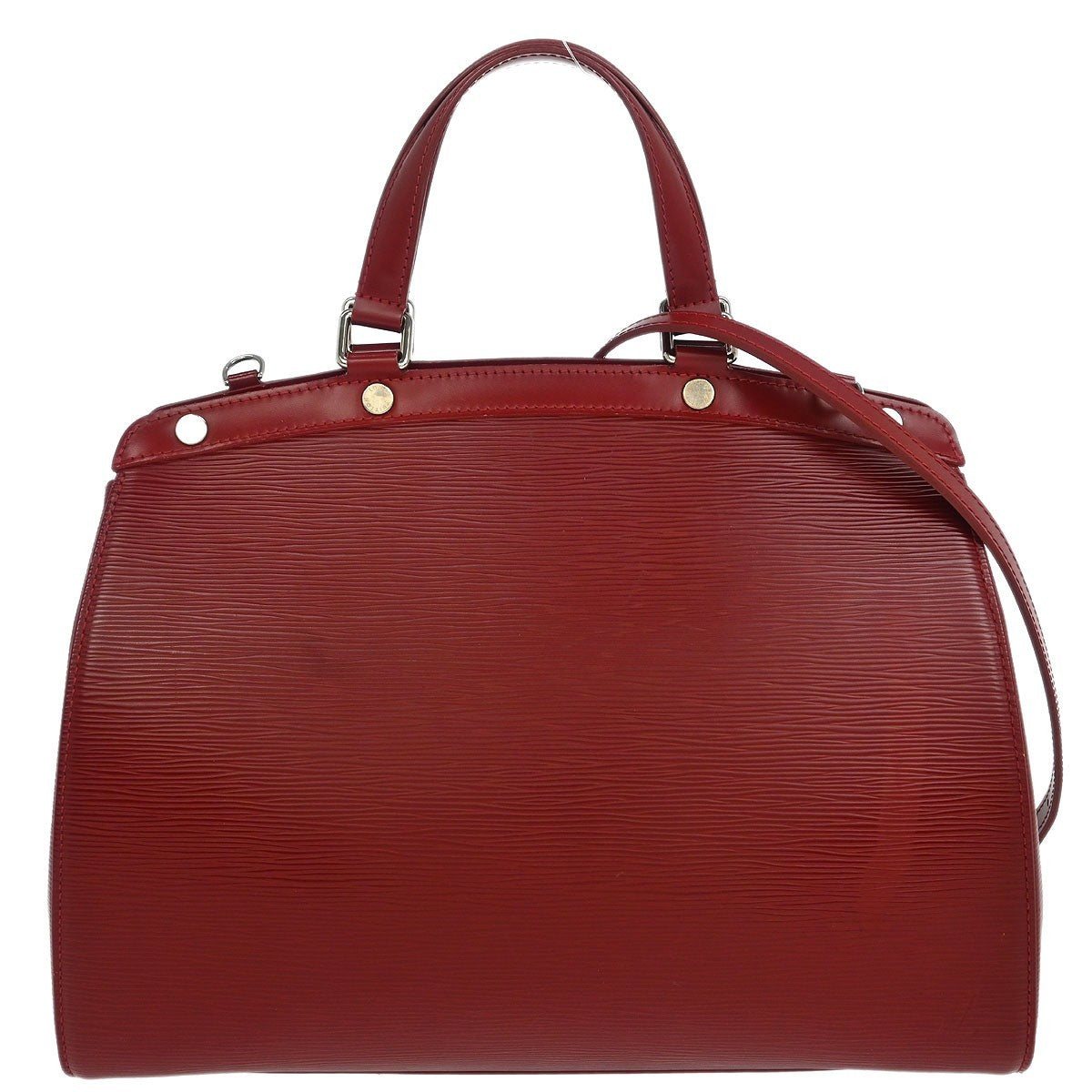 Louis Vuitton Brea Handbag Epi Leather Red Leather Tote Bag Bag (Pre-Loved)