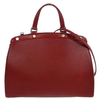 Louis Vuitton Brea Handbag Epi Leather Red Leather Tote Bag Bag (Pre-Loved)