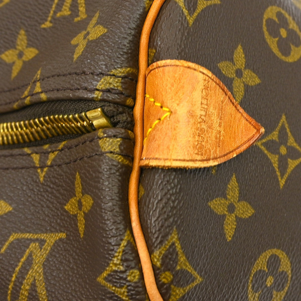 Louis Vuitton Louis Vuitton Keepall Bag Monogram Canvas Brown Canvas Travel Bag Bag (Pre-Loved)