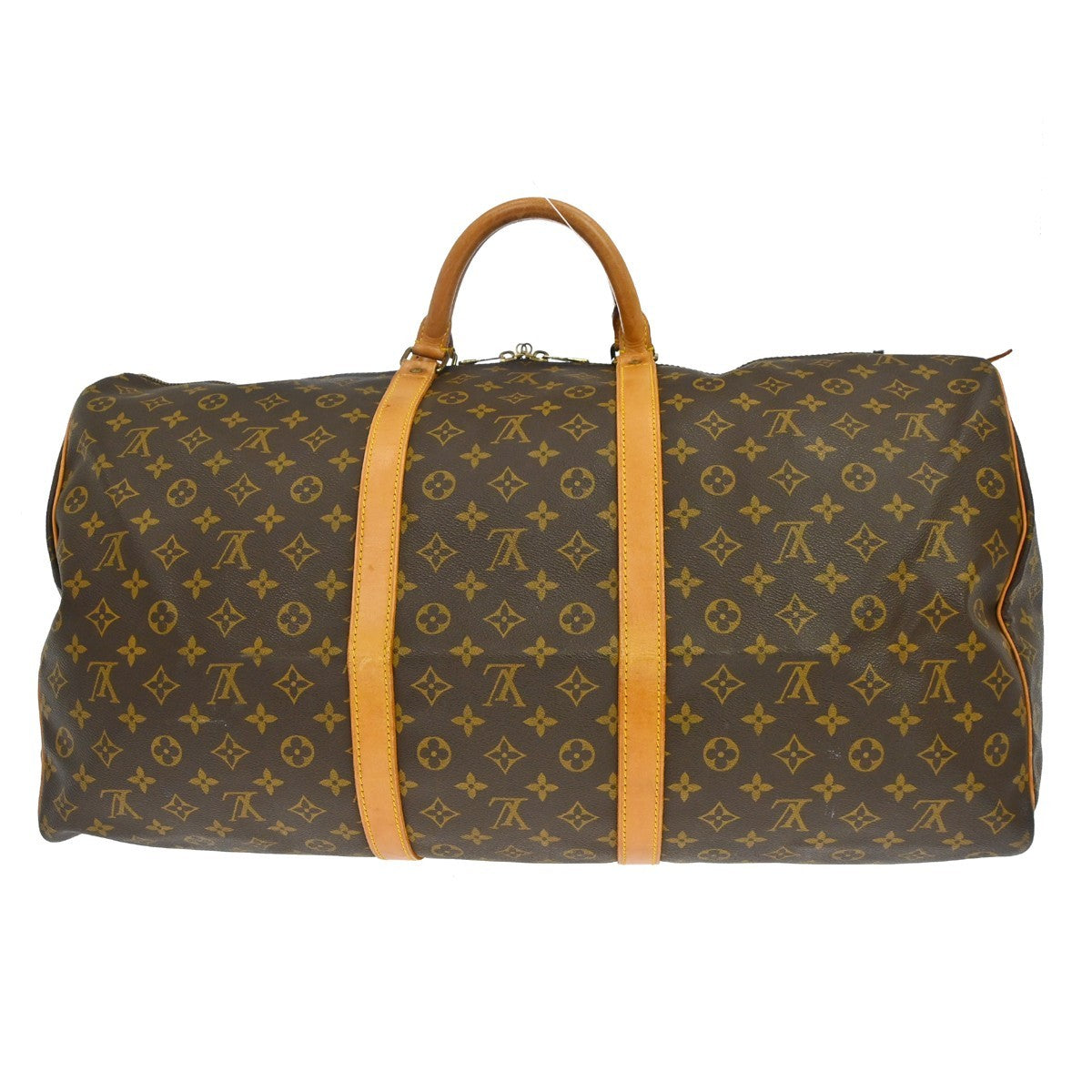 Louis Vuitton Louis Vuitton Keepall Bag Monogram Canvas Brown Canvas Travel Bag Bag (Authentic Pre-Loved)