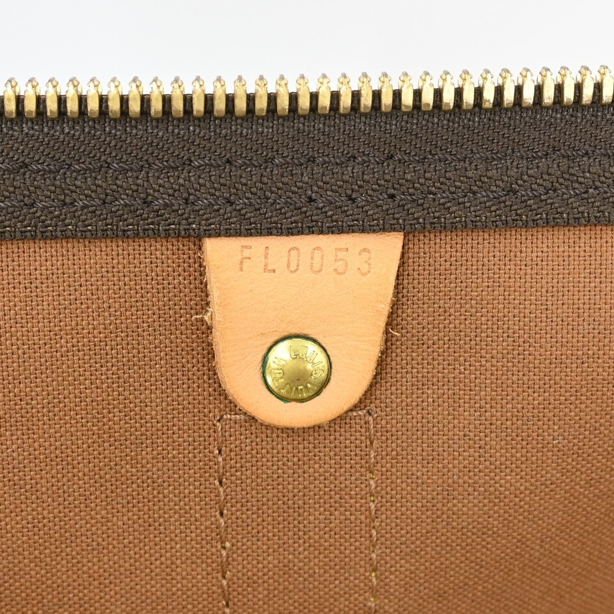 Louis Vuitton Louis Vuitton Keepall Bag Monogram Canvas Brown Canvas Travel Bag Bag (Pre-Loved)