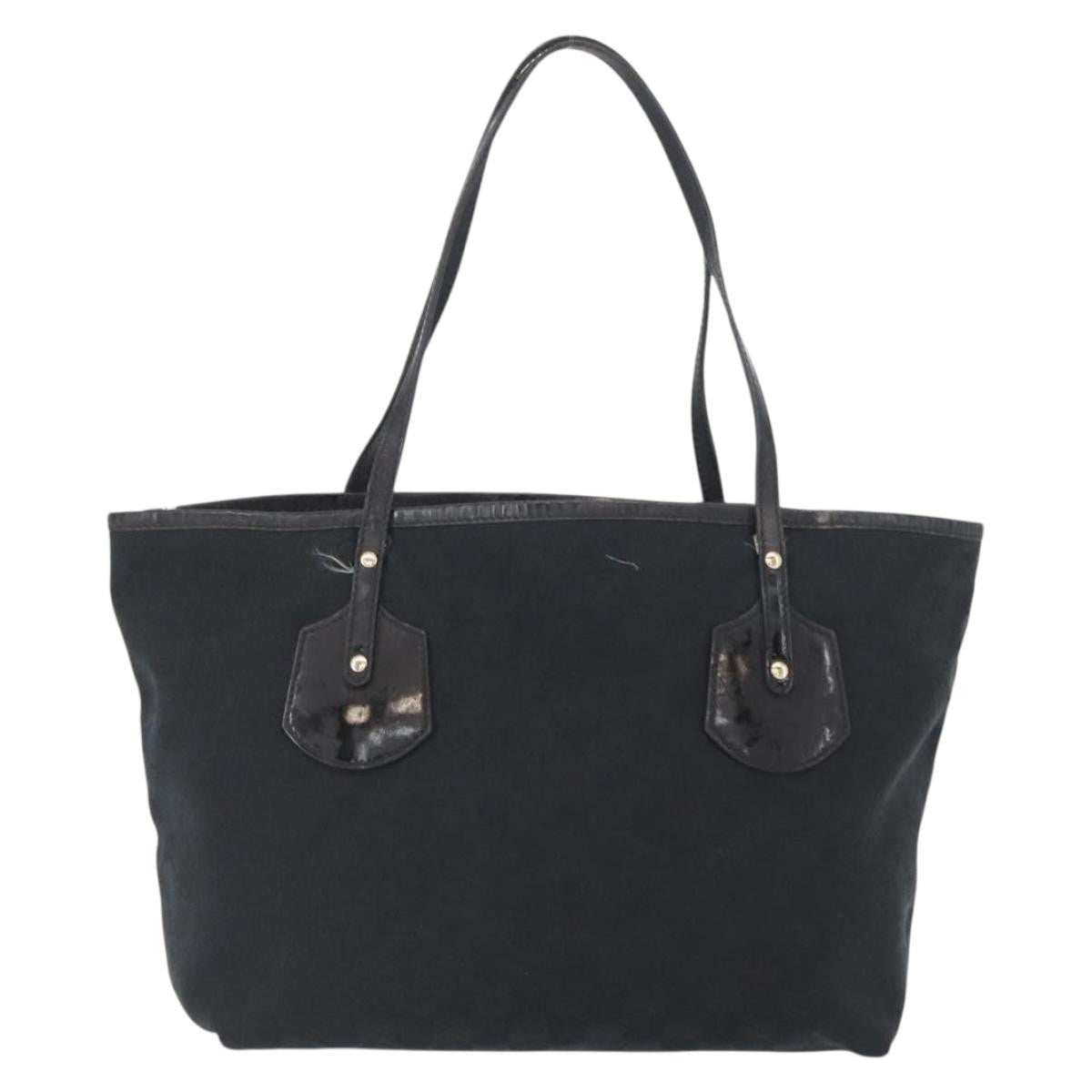Gucci Gucci Jolie Web Tote Gg Canvas Black Canvas Tote Bag Bag (Pre-Loved)