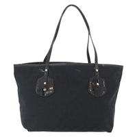 Gucci Gucci Jolie Web Tote Gg Canvas Black Canvas Tote Bag Bag (Pre-Loved)