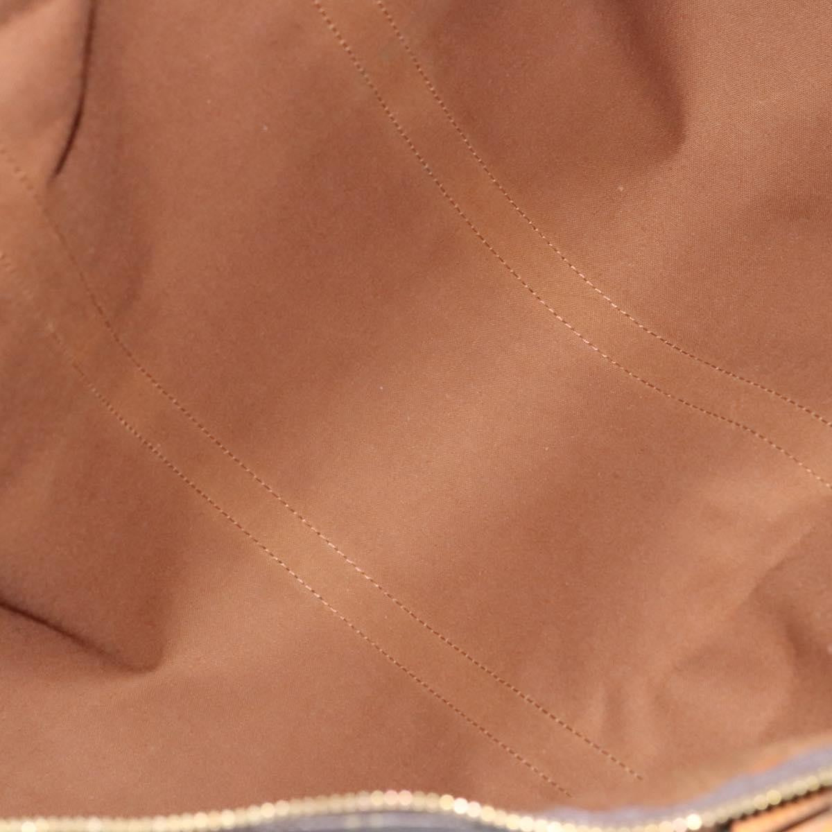 Louis Vuitton Keepall Bag Monogram Canvas Brown Canvas Travel Bag Bag (Authentic Pre-Loved)