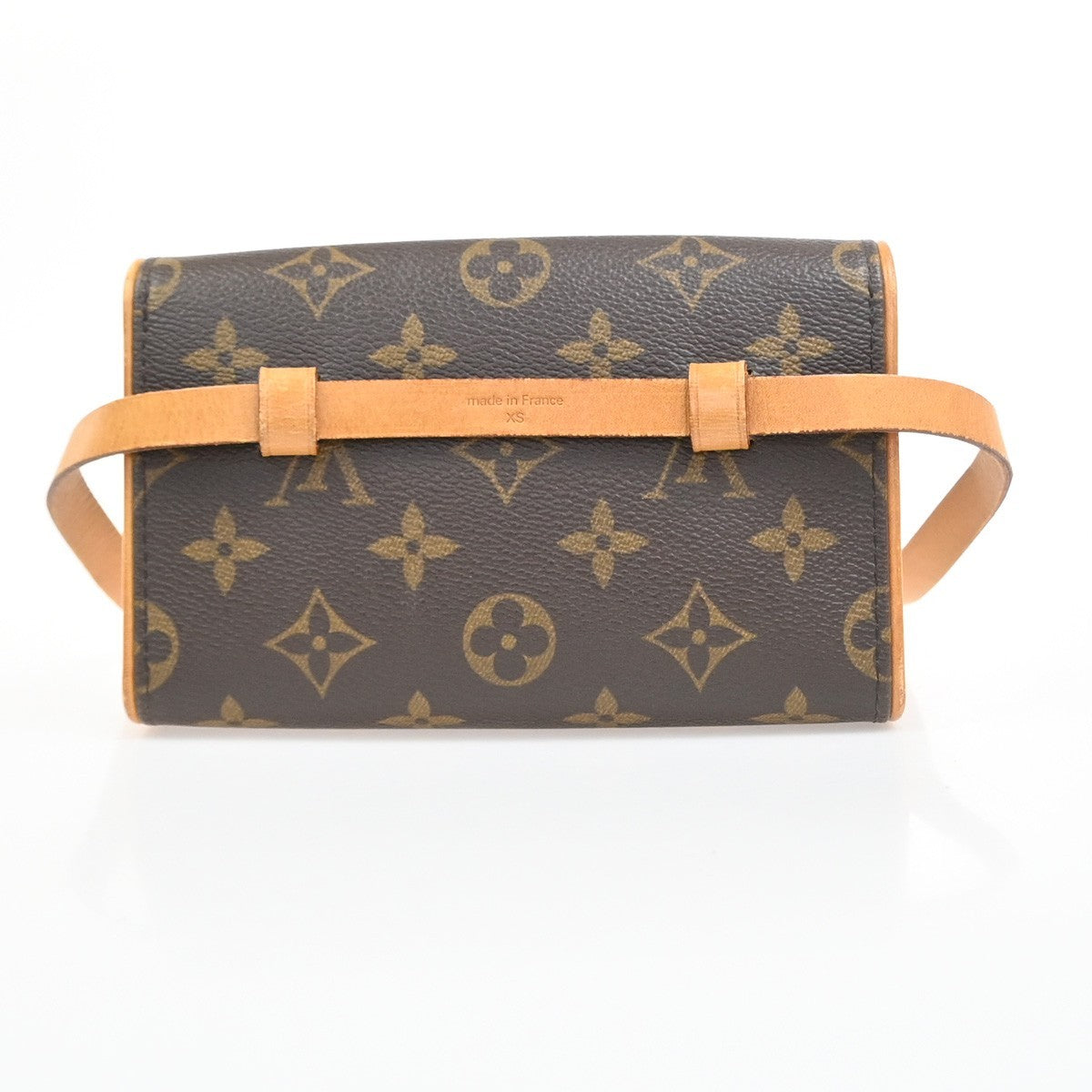 Louis Vuitton Florentine Waist Bag Monogram Canvas Brown Canvas Clutche & Pouche Bag (Authentic Pre-Loved)