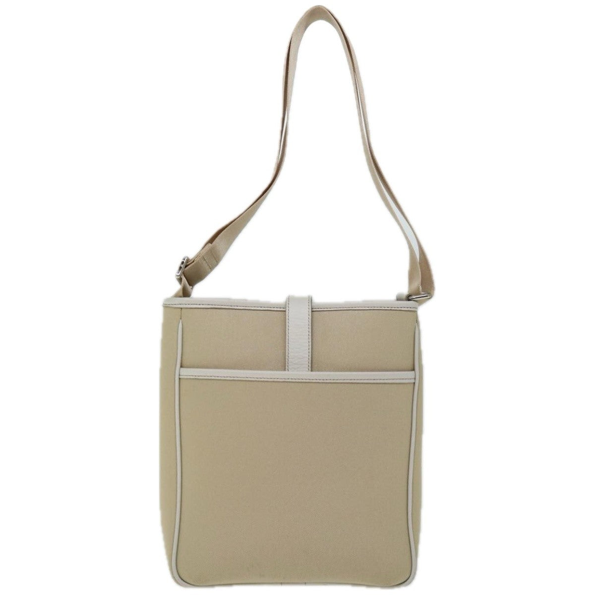 Burberry Nova Check Shoulder Bag Canvas Beige Canvas Shoulder Bag Bag (Authentic Pre-Loved)