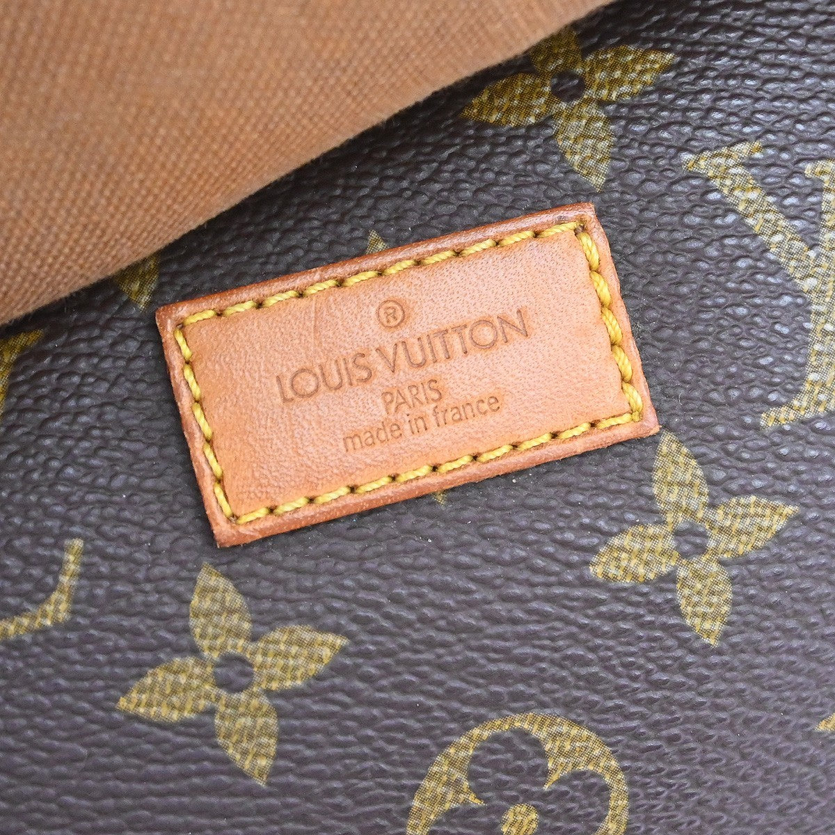 Louis Vuitton Louis Vuitton Saumur Handbag Monogram Canvas Brown Canvas Shoulder Bag Bag (Pre-Loved)