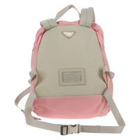 Prada Double Buckle Backpack Tessuto Pink Nylon Backpack Bag (Authentic Pre-Loved)