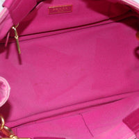 Prada Canapa Convertible Tote Canvas Pink Canvas Tote Bag Bag (Authentic Pre-Loved)