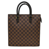Louis Vuitton Venice Sac Plat Bag Damier Brown Canvas Tote Bag Bag (Pre-Loved)
