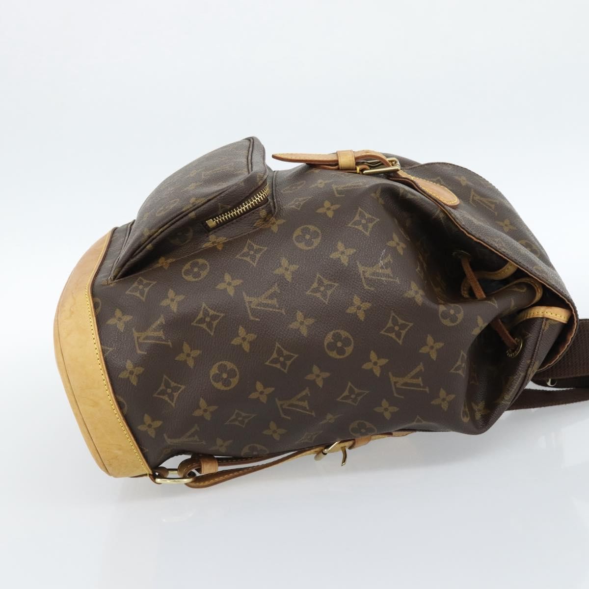 Louis Vuitton Louis Vuitton Vintage Montsouris Backpack Monogram Canvas Brown Canvas Backpack Bag (Authentic Pre-Loved)