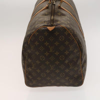 Louis Vuitton Keepall Bag Monogram Canvas Brown Canvas Travel Bag Bag (Pre-Loved)