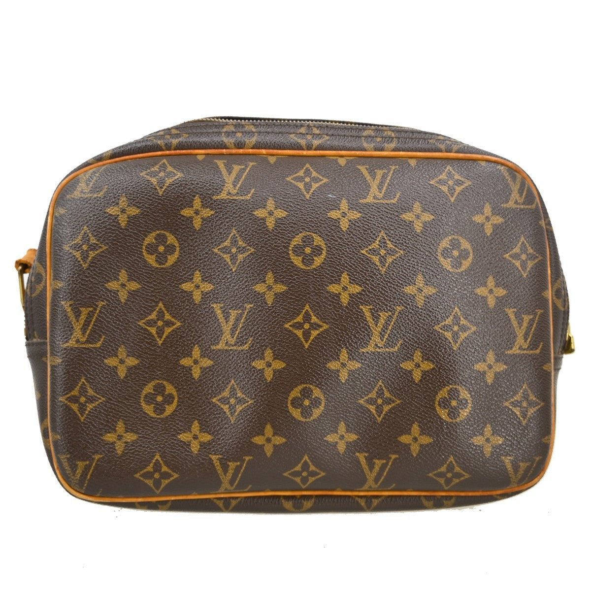Louis Vuitton Reporter Bag Monogram Canvas Brown Canvas Shoulder Bag Bag (Authentic Pre-Loved)