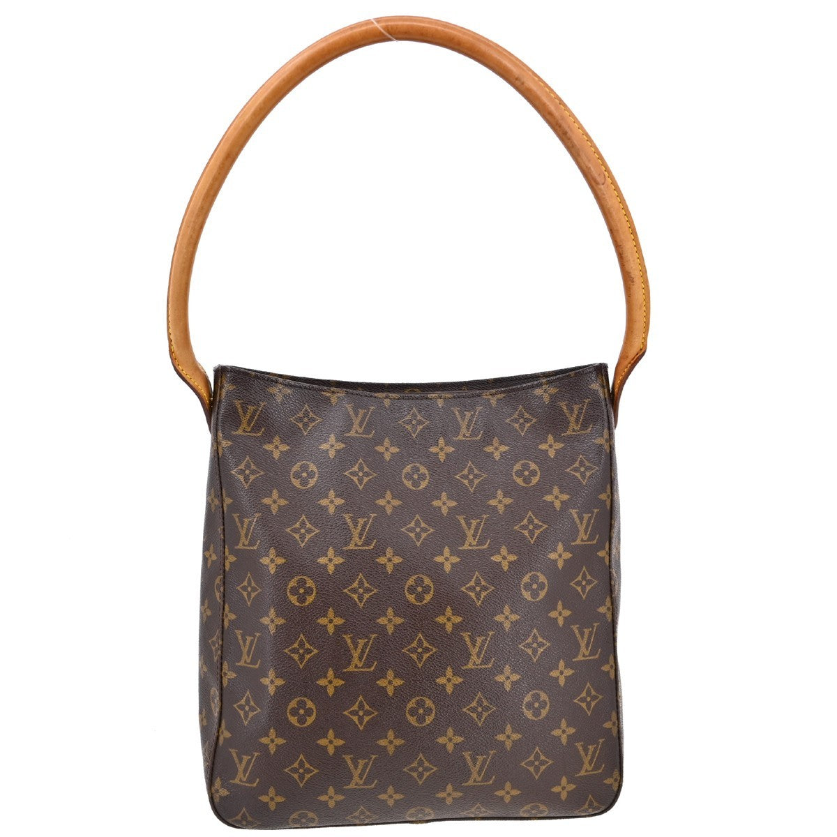 Louis Vuitton Louis Vuitton Monogram Looping Handbag Monogram Canvas Brown Canvas Shoulder Bag Bag (Authentic Pre-Loved)