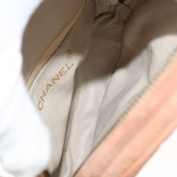Chanel Vintage Clutch Suede Orange Suede Clutche & Pouche Bag (Pre-Loved)
