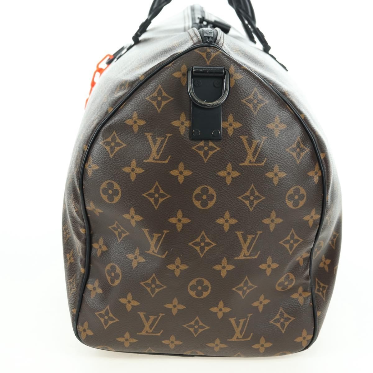 Louis Vuitton Louis Vuitton Solar Ray Keepall Bandouliere Bag Monogram Canvas Brown Canvas Travel Bag Bag (Pre-Loved)