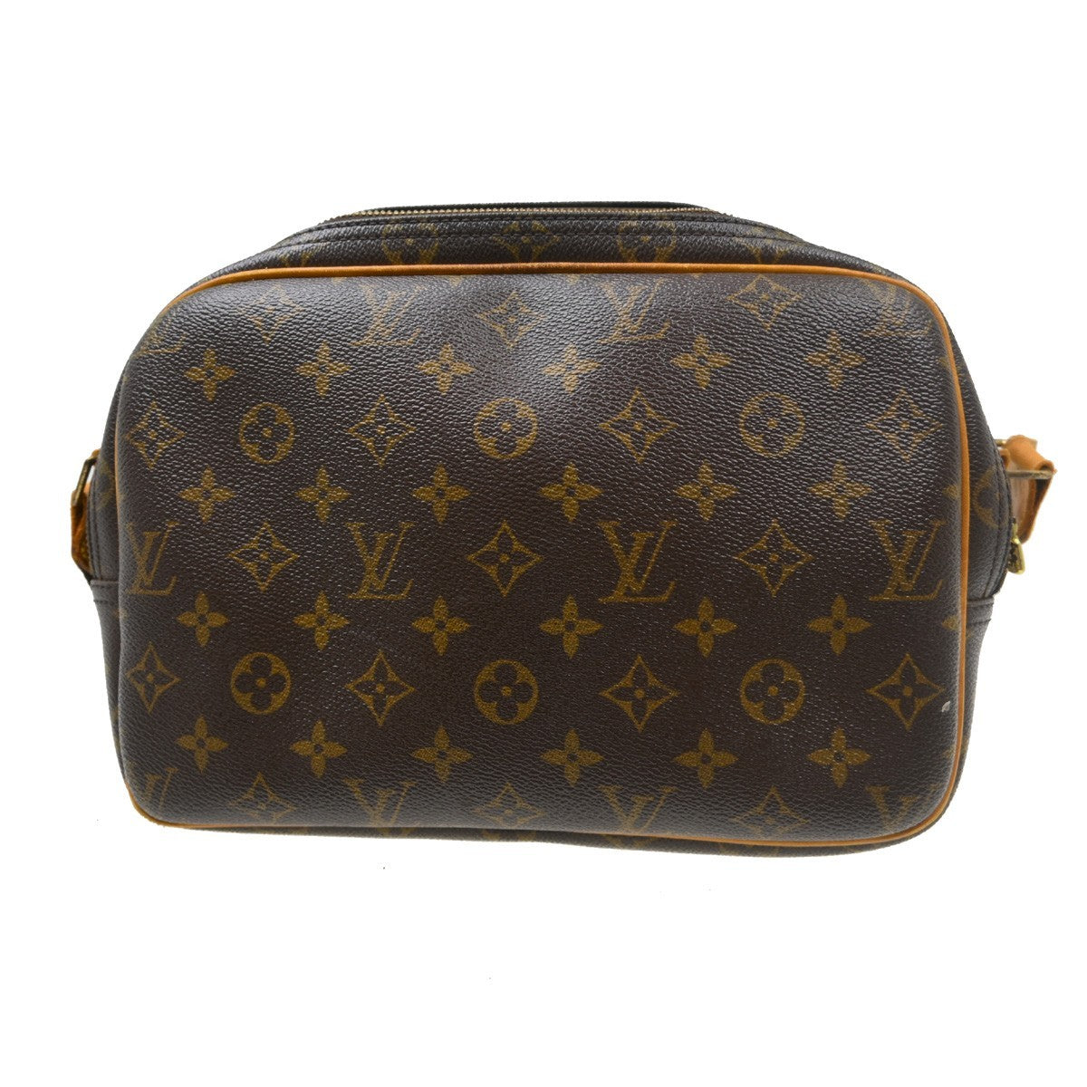 Louis Vuitton Reporter Bag Monogram Canvas Brown Canvas Shoulder Bag Bag (Pre-Loved)