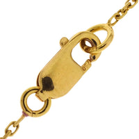 Van Cleef & Arpels Van Cleef & Arpels Sweet Alhambra Carnelian 18K Yellow Gold Pendant Necklace (Authentic Pre-Loved)