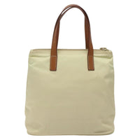 Prada Vintage Tote Tessuto White Nylon Tote Bag Bag (Authentic Pre-Loved)
