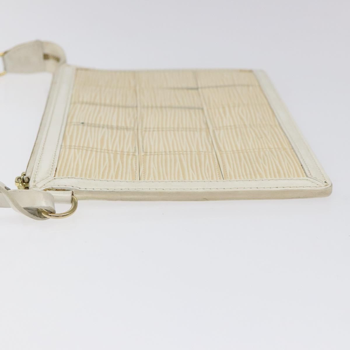 Louis Vuitton Delmonico Pochette Stretch Epi Leather Beige Leather Clutche & Pouche Bag (Pre-Loved)
