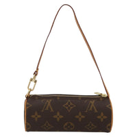 Louis Vuitton Papillon Pochette Monogram Canvas Brown Canvas Clutche & Pouche Bag (Authentic Pre-Loved)