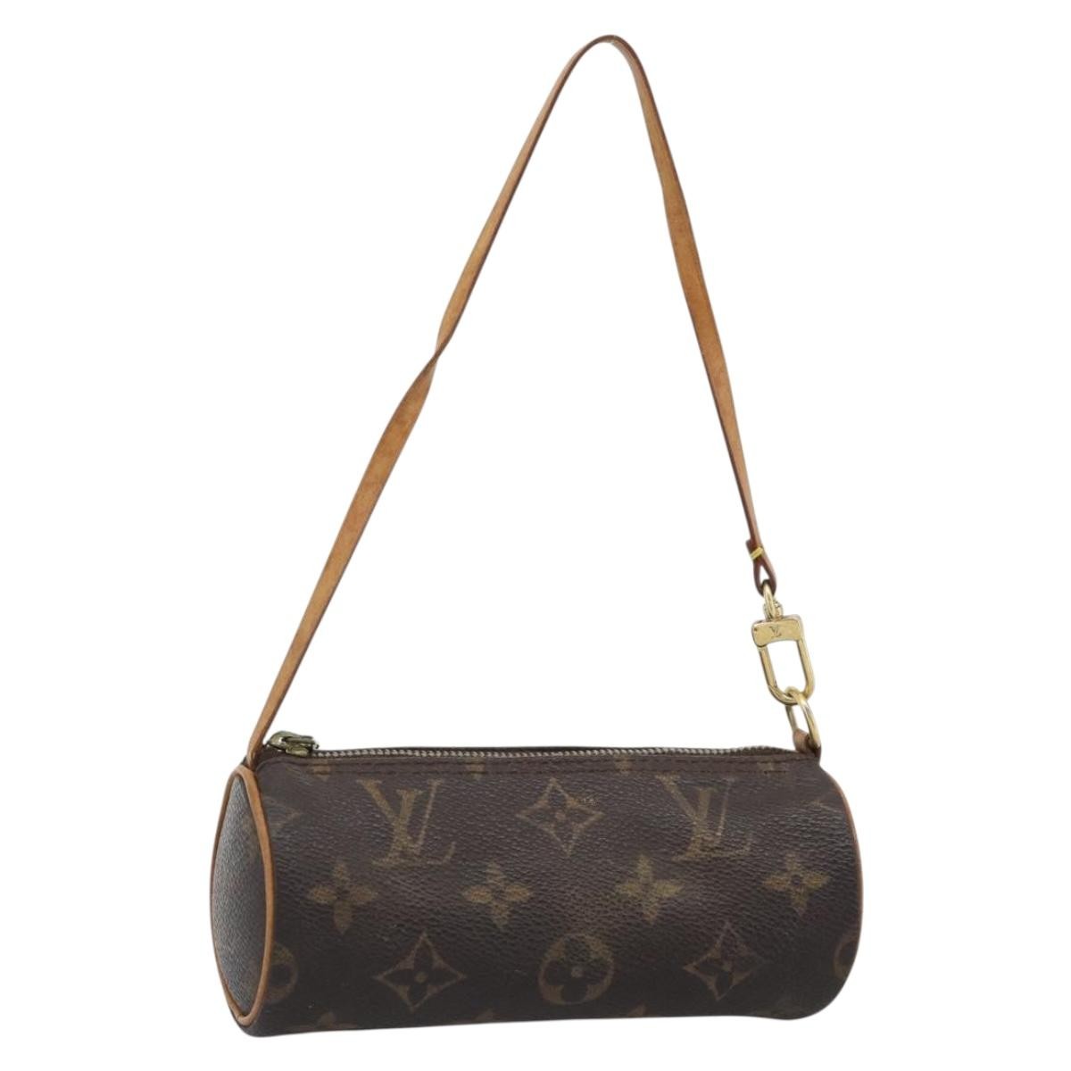 Louis Vuitton Papillon Pochette Monogram Canvas Brown Canvas Clutche & Pouche Bag (Pre-Loved)