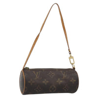 Louis Vuitton Papillon Pochette Monogram Canvas Brown Canvas Clutche & Pouche Bag (Pre-Loved)