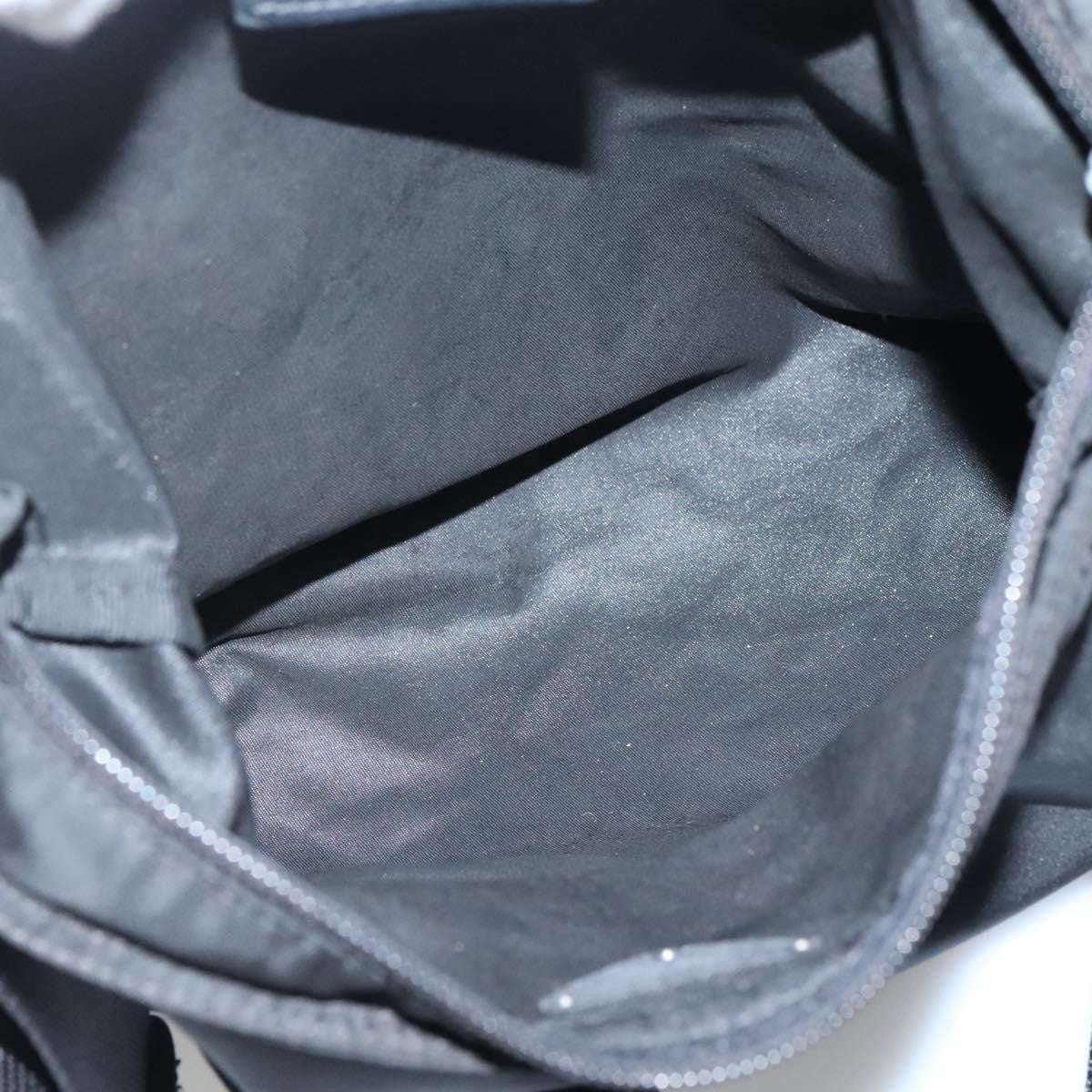 Prada Flat Messenger Bag Tessuto Black Nylon Shoulder Bag Bag (Authentic Pre-Loved)