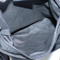 Prada Flat Messenger Bag Tessuto Black Nylon Shoulder Bag Bag (Authentic Pre-Loved)