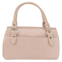Salvatore Ferragamo Gancini Shoulder Bag Leather Pink Leather Shoulder Bag Bag (Pre-Loved)