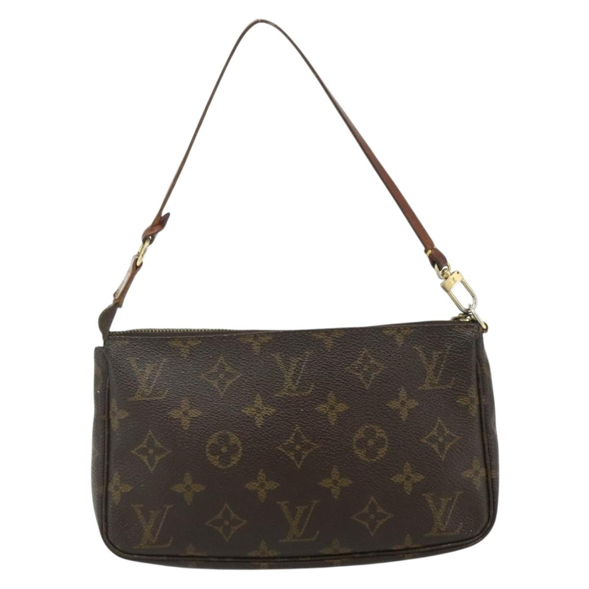 Louis Vuitton Pochette Accessoires Nm Monogram Canvas Brown Canvas Clutche & Pouche Bag (Authentic Pre-Loved)