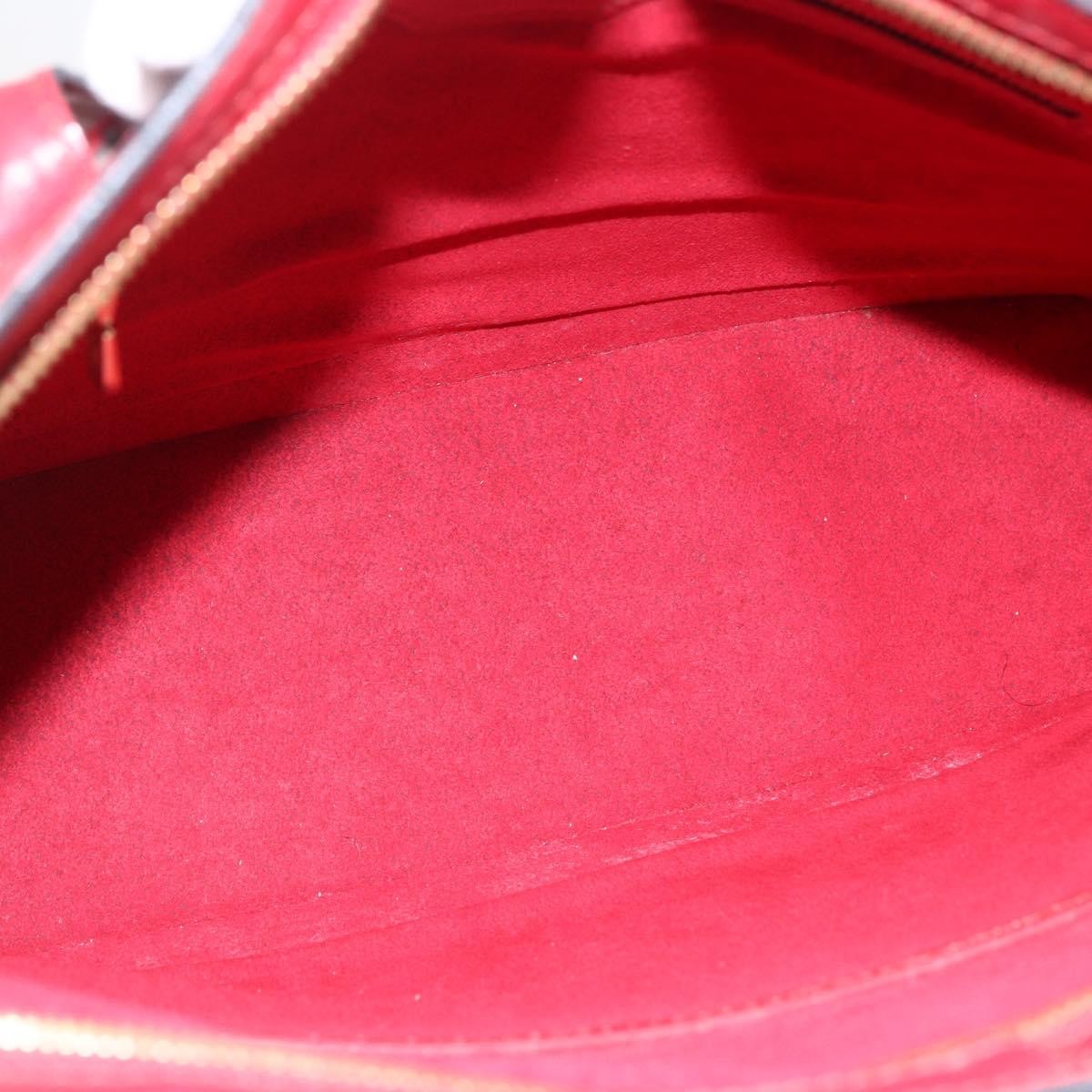 Louis Vuitton Lussac Handbag Epi Leather Red Leather Shoulder Bag Bag (Authentic Pre-Loved)