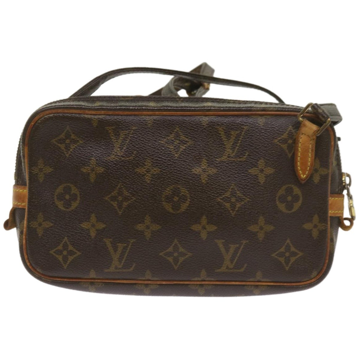 Louis Vuitton Pochette Marly Bandouliere Bag Monogram Canvas Brown Canvas Shoulder Bag Bag (Authentic Pre-Loved)