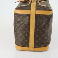 Louis Vuitton Cruiser Handbag Monogram Canvas Brown Canvas Travel Bag Bag (Pre-Loved)