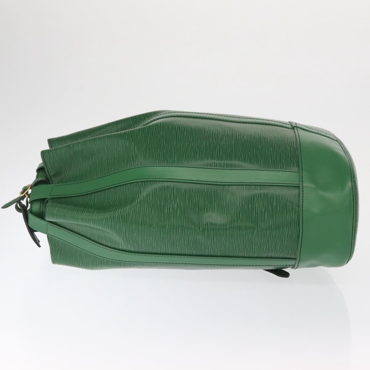 Louis Vuitton Randonnee Backpack Epi Leather Green Leather Shoulder Bag Bag (Authentic Pre-Loved)