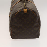Louis Vuitton Keepall Bag Monogram Canvas Brown Canvas Travel Bag Bag (Pre-Loved)