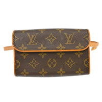 Louis Vuitton Louis Vuitton Florentine Waist Bag Monogram Canvas Brown Canvas Clutche & Pouche Bag (Pre-Loved)