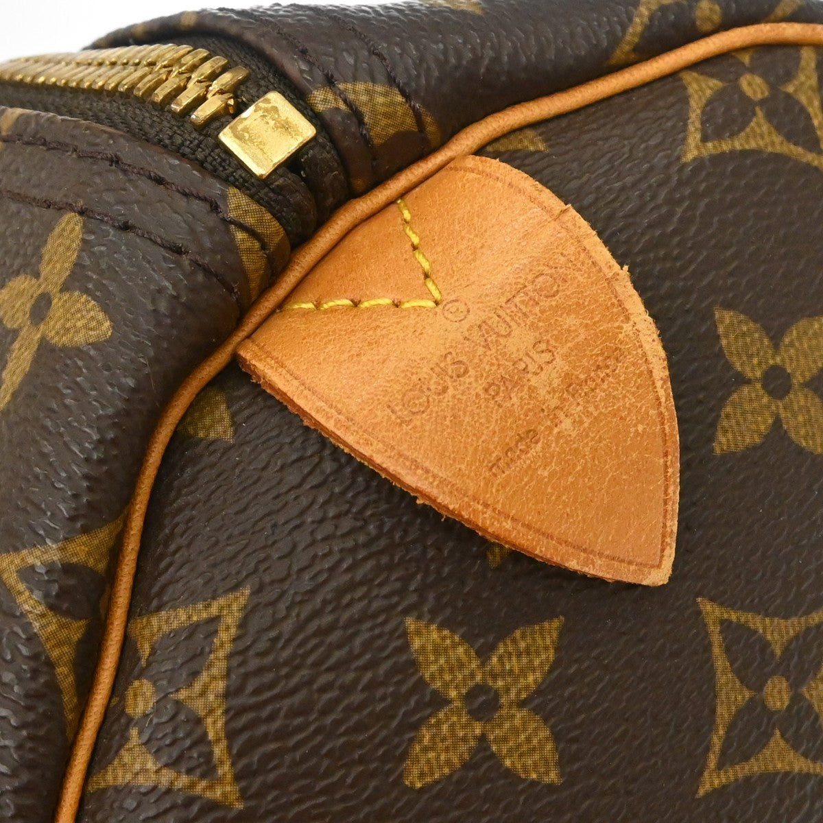 Louis Vuitton Keepall Bag Monogram Canvas Brown Canvas Travel Bag Bag (Pre-Loved)