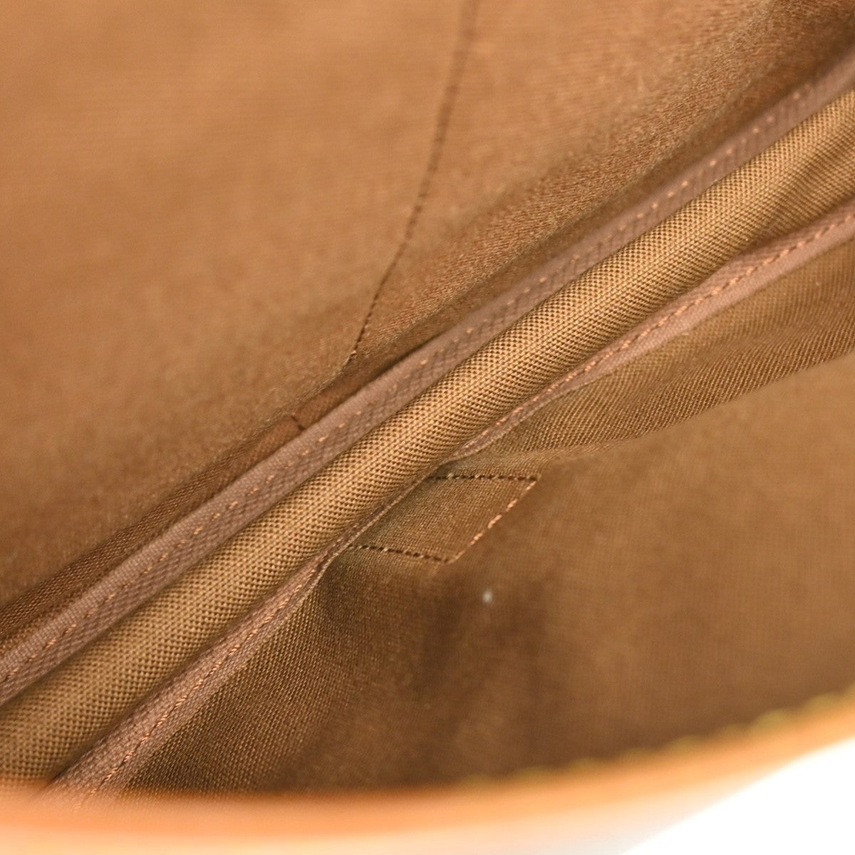 Louis Vuitton Louis Vuitton Saumur Handbag Monogram Canvas Brown Canvas Shoulder Bag Bag (Pre-Loved)