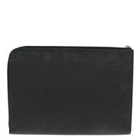 Louis Vuitton Pochette Jour Initials Epi Leather Black Leather Clutche & Pouche Bag (Pre-Loved)