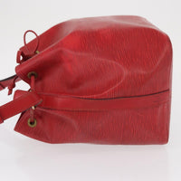 Louis Vuitton Petit Noe Handbag Epi Leather Red Leather Shoulder Bag Bag (Authentic Pre-Loved)